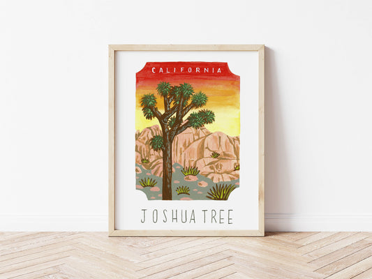 Joshua Tree National Park Art Print