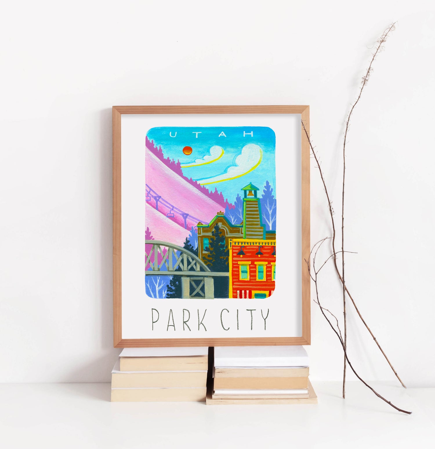 Park City Utah Art Print