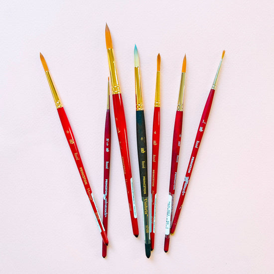 Princeton Velvetouch Synthetic Paintbrushes