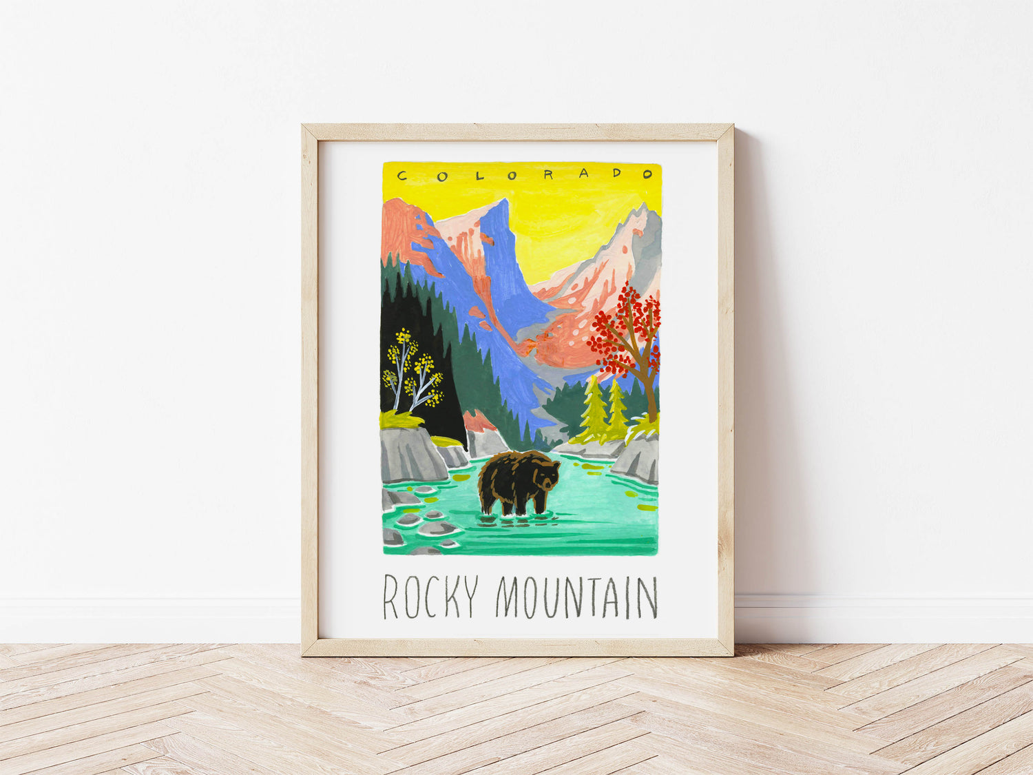 Rocky Mountain National Park Art Print