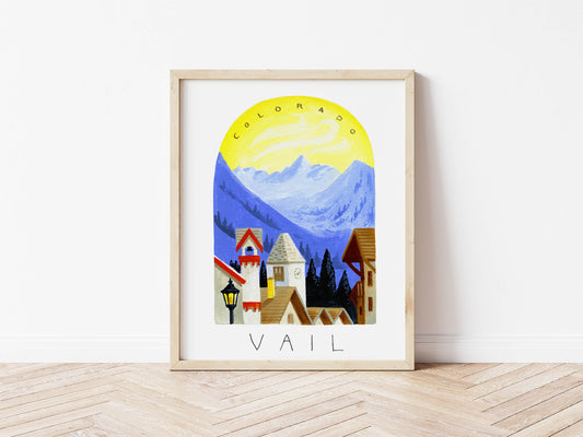 Vail Colorado Art Print