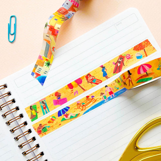 Beach washi tape