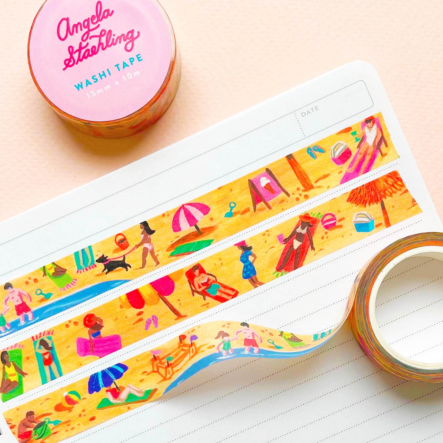 Beach washi tape