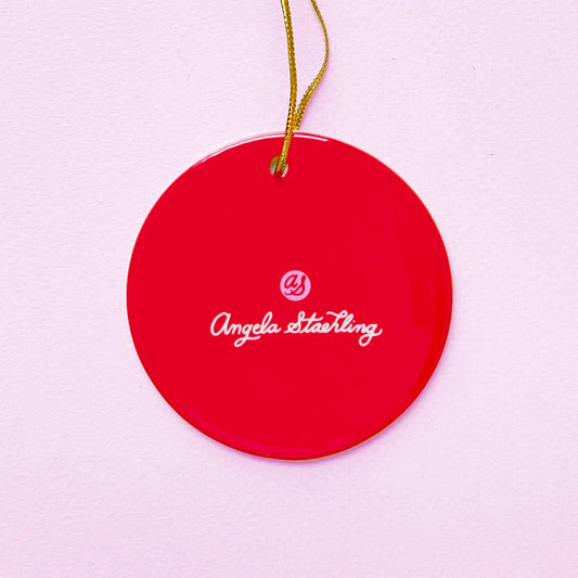 Siamese Cat Christmas ornament