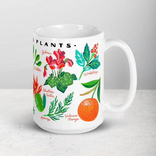 Christmas Plants Coffee Mug