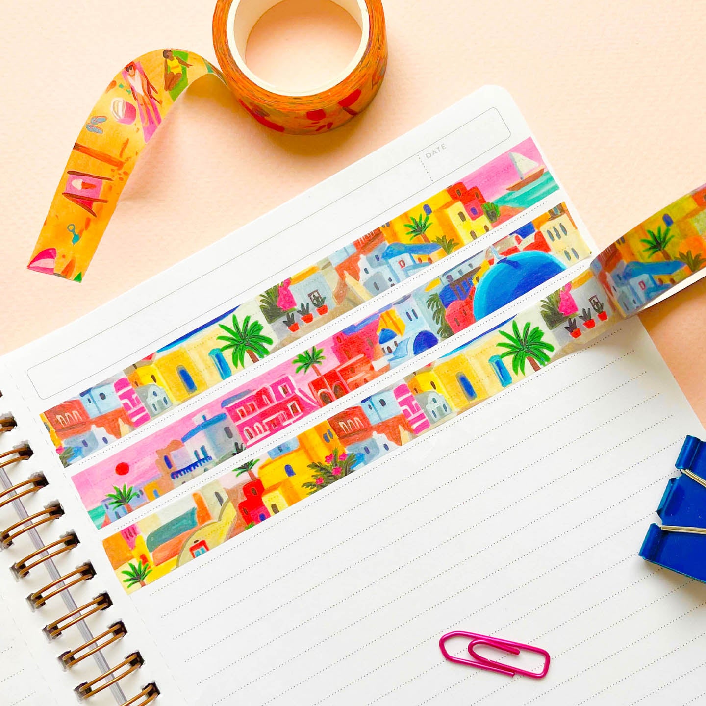 Travel washi tape