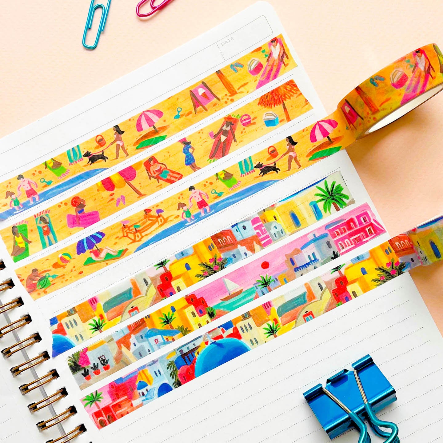 Beach washi tape